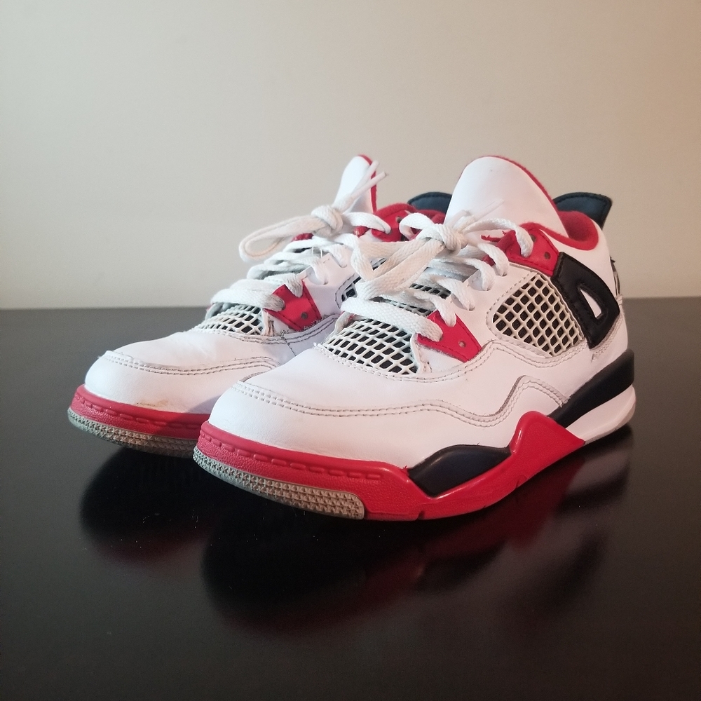 JORDAN 4 RETRO (PS) "FIRE RED"